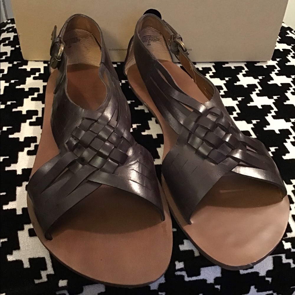 Nine West Vintage America Collection brown sandals